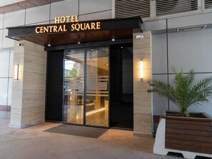 Entrée de l’hébergement