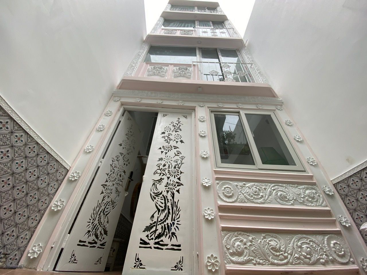 Fachada de la propiedad