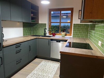 Spacious vacation apartment with balcony & terrace in the Bavarian Forest