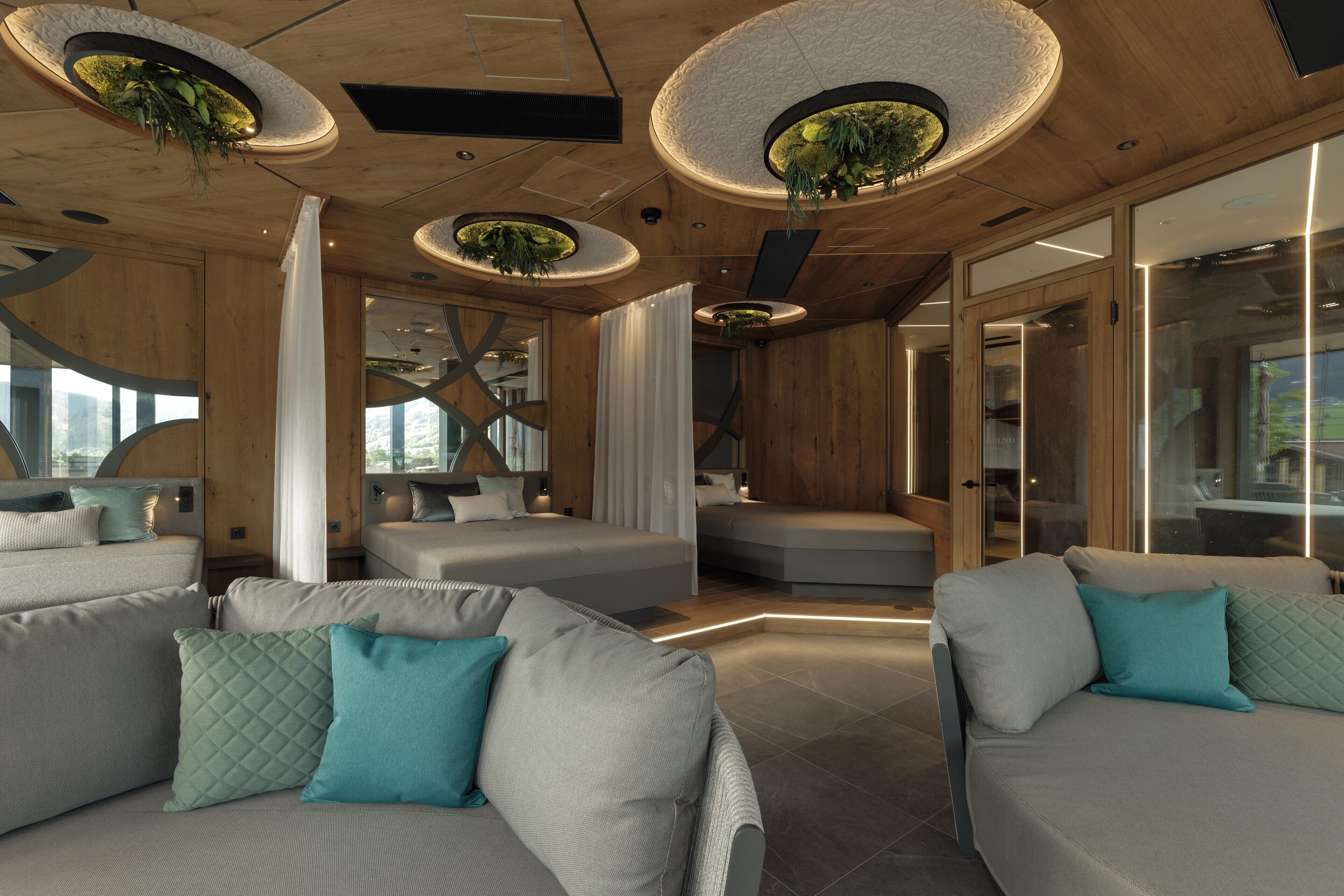 Un sauna, baño turco, tratamientos corporales