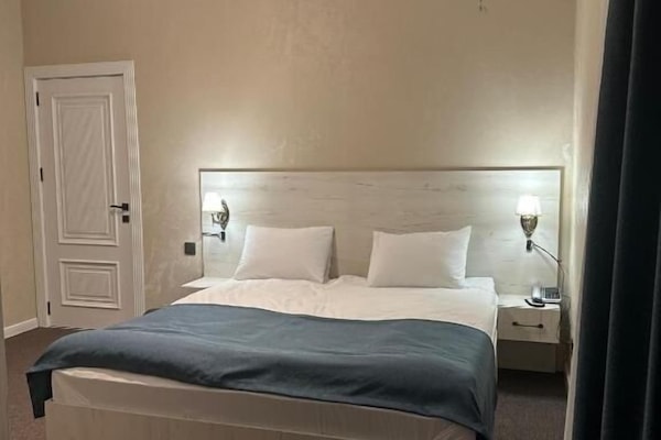 Deluxe Double Room, City View | Premium bedding, minibar, in-room safe, desk