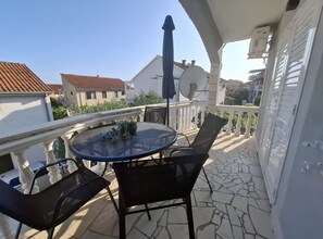 Apartment (One Bedroom Apartment with Garden Vie) | Balcony - Apartment Jakić (Orebic)