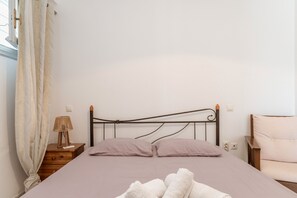 1 soverom, strykejern/-brett, wi-fi og sengetøy