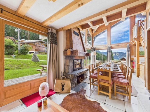 Geräumiges Chalet in Morzine mit SPA und Sauna, Haustiere erlaubt