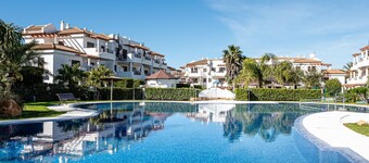 Apartamento con aire acondicionado y terraza en Chiclana de la Frontera