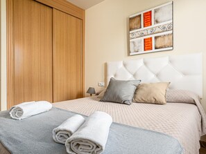 2 habitaciones, wifi gratis y ropa de cama 