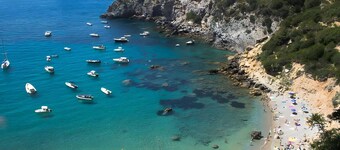 Villa luce con vista panoramica e giardino