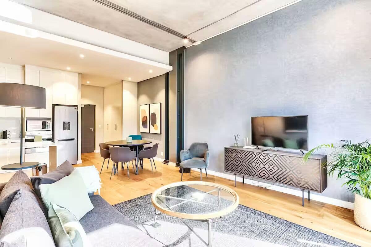 Departamento superior, balcón | Área de sala de estar