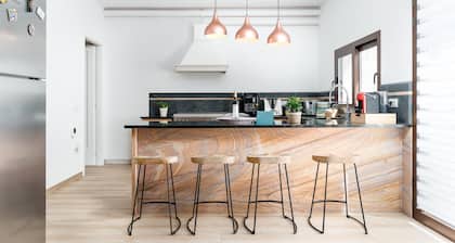 Appartement 'Le Pavoncelle' avec jardin privé, Wi-Fi et climatisation