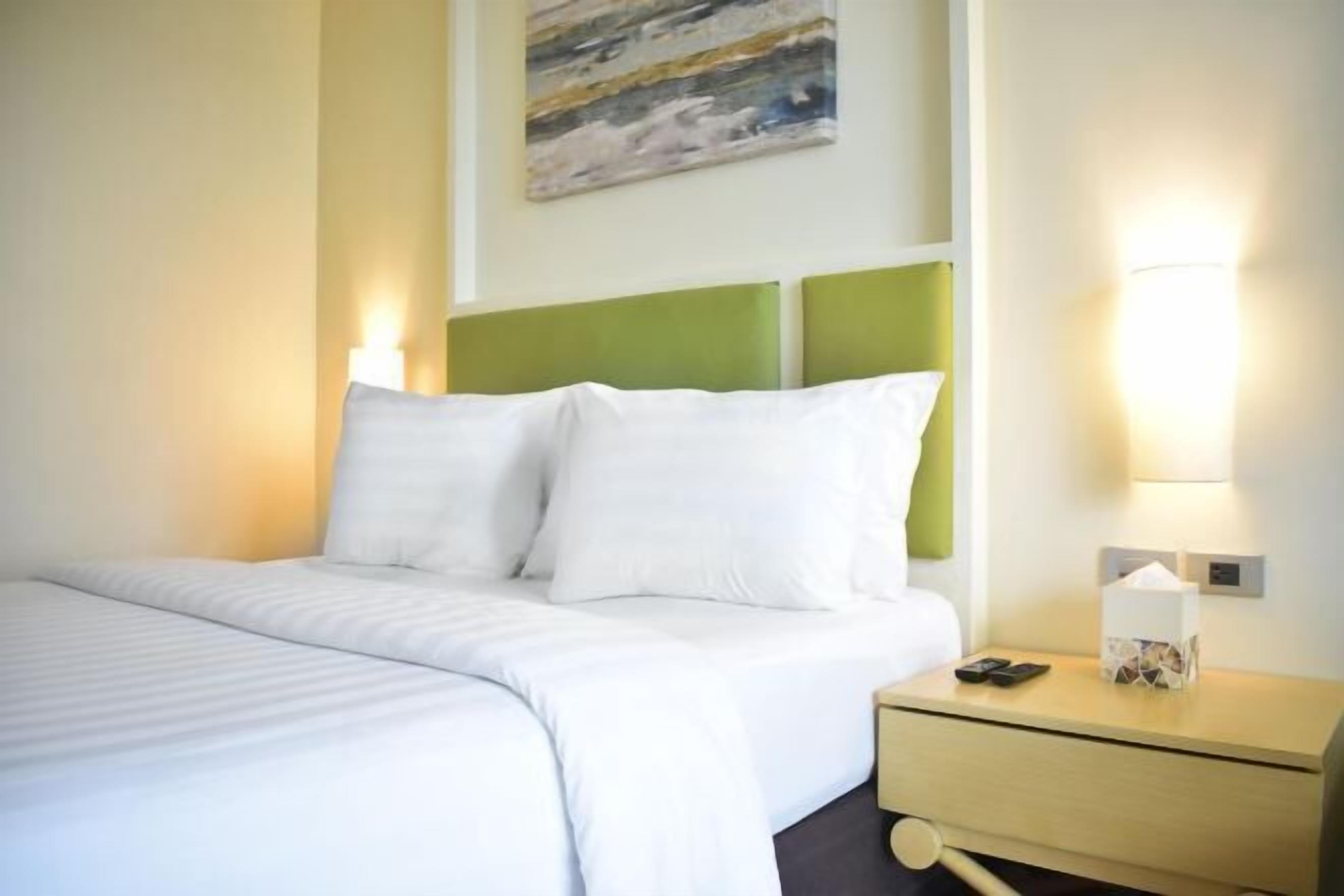 In-room safe, desk, laptop workspace, blackout drapes