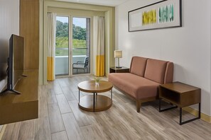 Connecting Family Room | Boracay Stay | Living room - MCollection - Stay Near Private Beach in Boracay (Boracay Island)