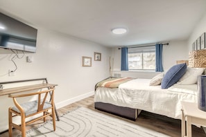 2 chambres, bureau, Wi-Fi, draps fournis