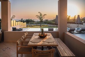 Suite, 2 Bedrooms, Private Pool, Sea View | Terrace/patio - Kymélia Luxury Residences With Sea View (Galatas)