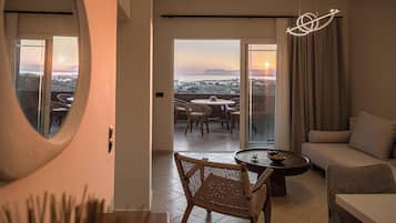 Suite, 2 Schlafzimmer, Whirlpool, Meerblick | Ausblick vom Zimmer