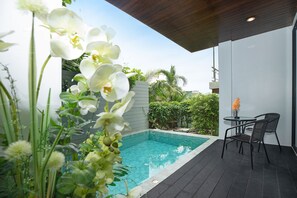 Terrace/patio - Kata Pool Villa UTK5 for Beach Lovers  (Karon)