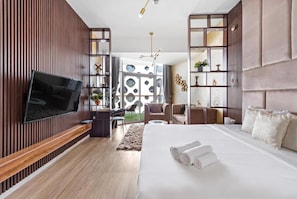 1 chambre, fer et planche à repasser, Wi-Fi
