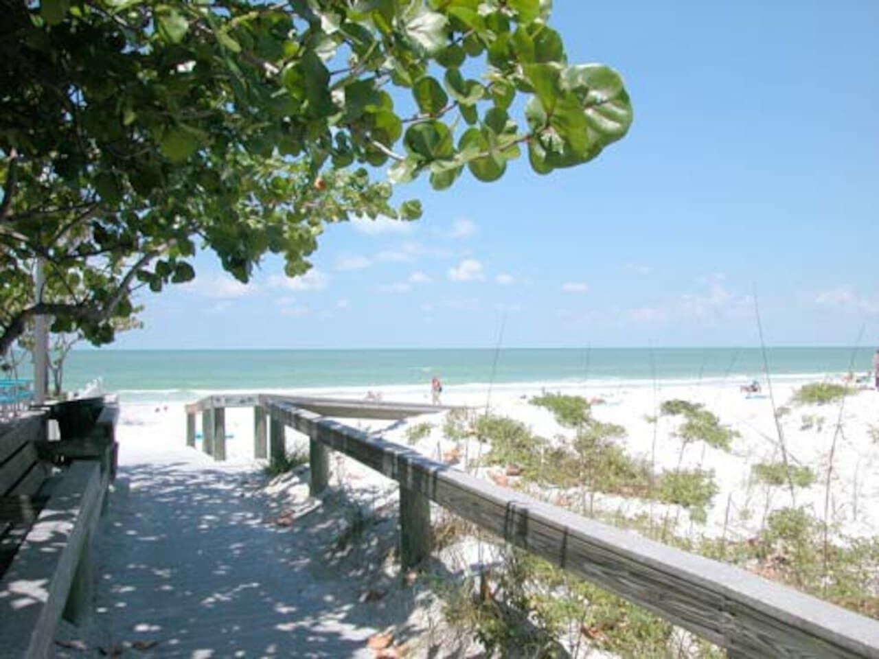 Walkover to the beach