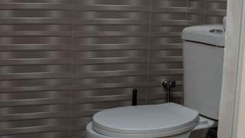 Serviettes fournies, savon, papier toilette