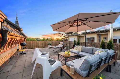 LubuNest3 | Terrasse mit Grill & eigenem Parkplatz