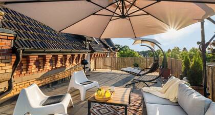 LubuNest3 | Terrasse mit Grill & eigenem Parkplatz