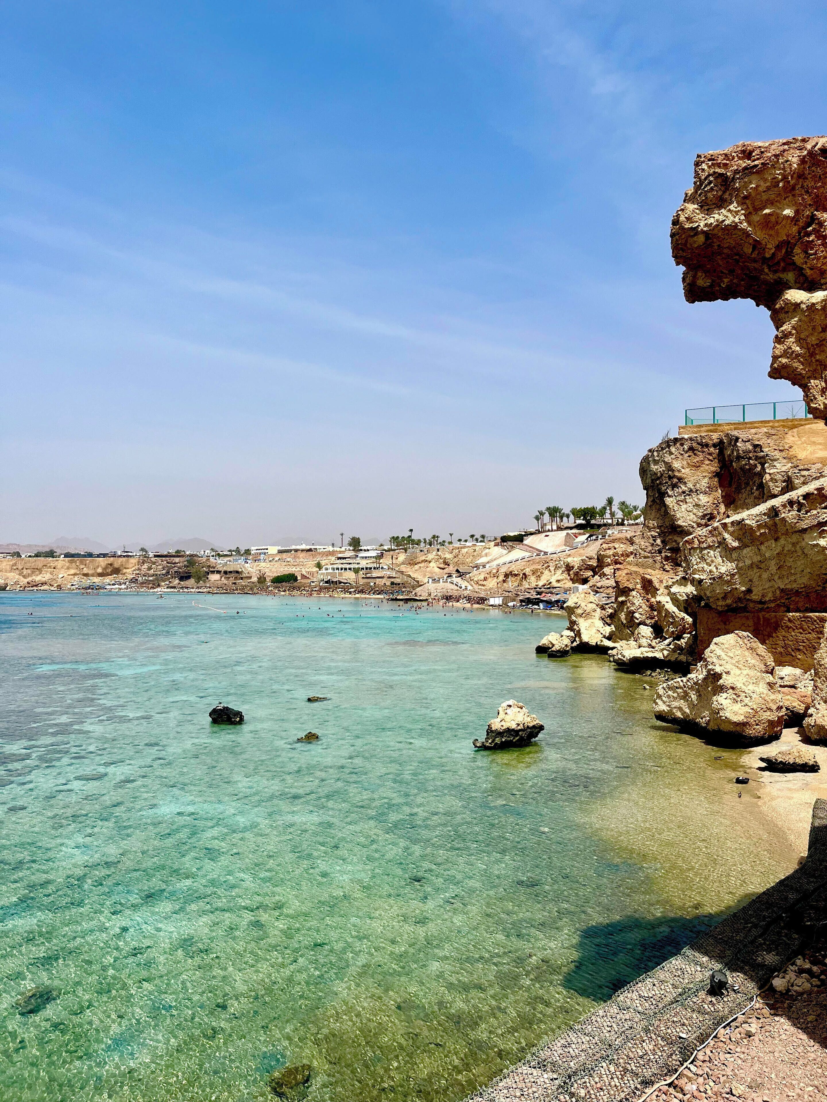 På stranden og strandhåndklær