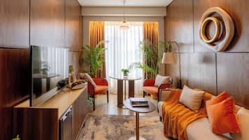 1BR Modern Unit Near Manila Bay | Living area