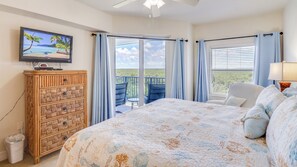 2 bedrooms, iron/ironing board, free WiFi, bed sheets - Serene Poolside Retreat - Pet-Friendly 2BR at Oceanwalk (New Smyrna Beach)
