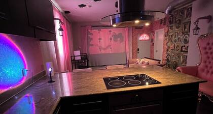 Party/Pet friendly Warehouse in Montrose. 2bedrooms 2 full baths. Fun location.
