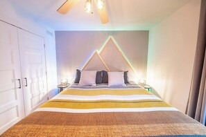 4 soverom, strykejern/-brett, wi-fi og sengetøy