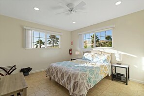 Desk, iron/ironing board, free WiFi, bed sheets