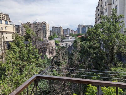 "Moonflower residence 4645" 2-bedroom apartment in the center of Bishkek.