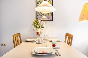 Dining - Apartment 'Krottenhill 2 ¼' with Sauna, Garden, and Wi-Fi (Ingenried)