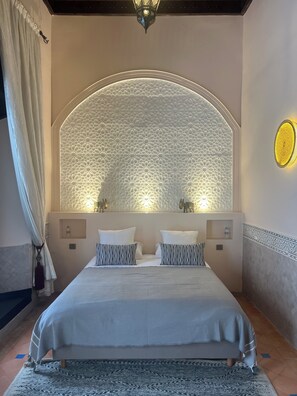Luxury-Suite, Terrasse, Gartenblick