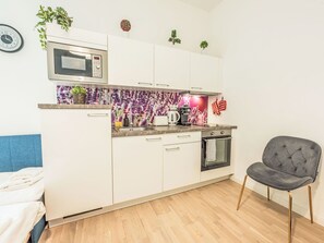 Microwave, oven, toaster, dining tables - Nice apartment for 7 people with WIFI, TV and pets allowed (Prague)