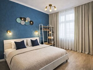 2 chambres, lit parapluie, Wi-Fi gratuit