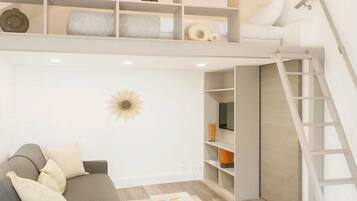 Signature Studio | Living area | 80-cm Smart TV with digital channels