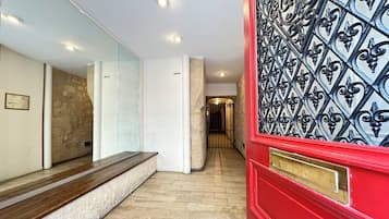 Overnatningsstedets indgangsparti