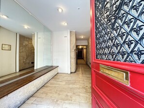 Entrée de l’hébergement