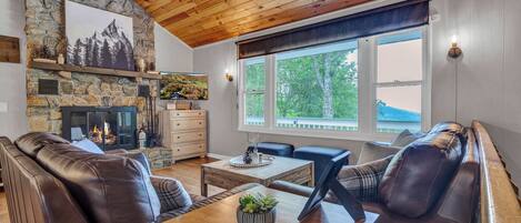 Fernseher, Kamin, Arbeitsbereiche