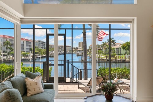 Waterfront Home with Pool and Boat Dock