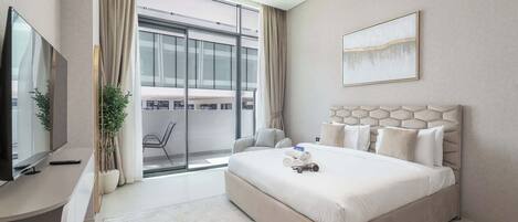 1 soverom, strykejern/-brett, wi-fi og sengetøy