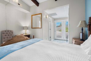 2 bedrooms, iron/ironing board, travel cot, WiFi