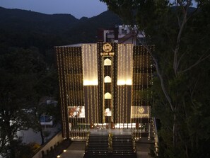 Voorkant van accommodatie