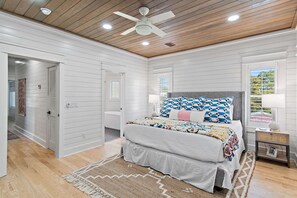 5 bedrooms, iron/ironing board, travel cot, WiFi