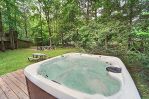 Bain à remous extérieur