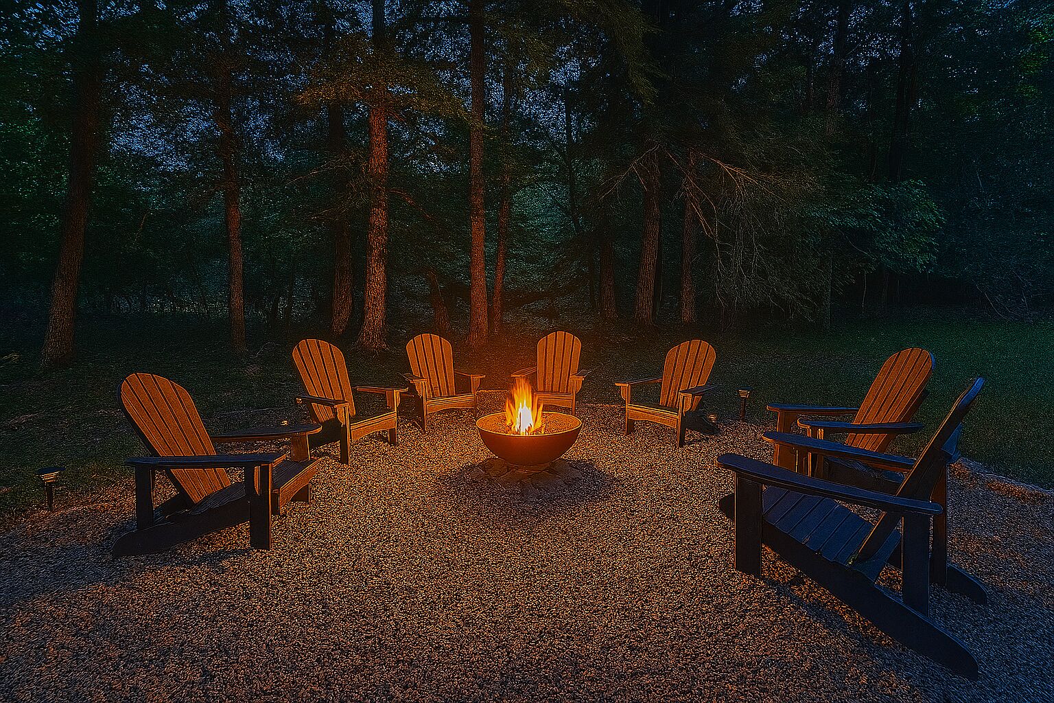 Overnattingsstedets uteområder