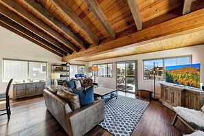 スマートテレビ、暖炉、テレビゲーム、DVD プレーヤー