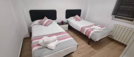 2 bedrooms, iron/ironing board, travel crib, free WiFi