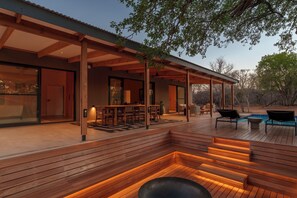 Luxury Villa, 2 Bedrooms, Patio, River View | Terrace/patio