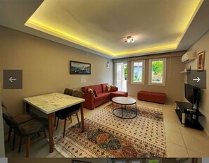 Classic Apartment, Pool View | Desk, blackout curtains, iron/ironing board, free WiFi - NG Hisar Apart (Fethiye)